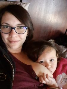 Still going strong, breastfeeding at 3 years old.
